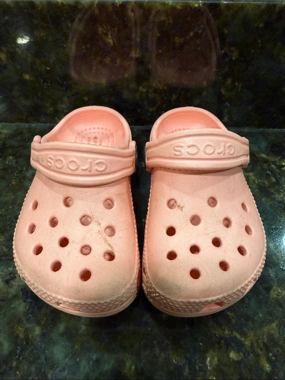 Pair of CROCS Toddler Classic Clogs, C6